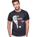 Polera Deportiva Siempre Padelante Padel Deportes Grafimax