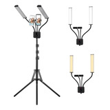 Lámpara Fotográfica Light Double Live Flexible Stand Portrai