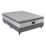 Colchón Y Sommier Simmons Beautyrest Silver 2 Plazas 190x140