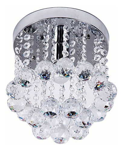Lámpara Colgante Mini Candelabro Luz Decoración Casa,cristal