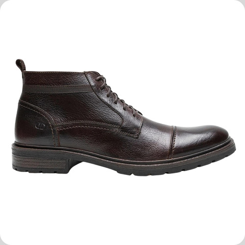 Bota Democrata Masculina Couro Garage Astro Mouro 301102