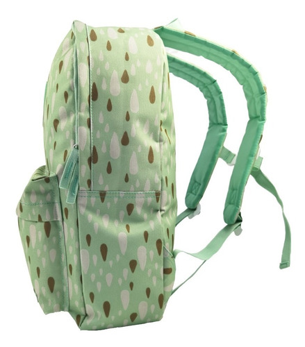 Mochila Verde Infantil Con Diseño Para Niñas Wondrus Color Verde