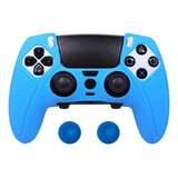 Capa Silicone Para Dualsense Edge Playstation 5 Ps5 + Grips