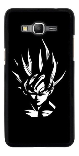 Funda Para Samsung Galaxy Goku Dragon Ball Negro Gris 