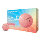 Pelotas Taylormade Kalea Dama Colores - Caja X12 Color Durazno / Peach