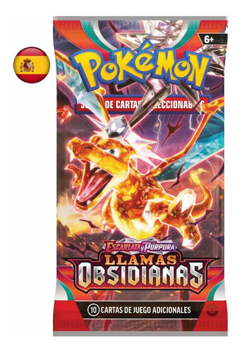 Sobre De Cartas Pokemon Originales Variadas En Español