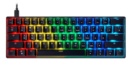 Teclado Mecánico Para Juegos Mizar Mz60 Luna | 60% Keyboard