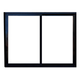 Ventanas Modena Negro 150x110 Blindex Laminado 3+3