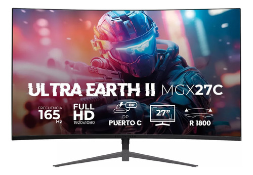 Monitor Gamer Balam Rush Curvo 27 Pulgadas Mgx27c 165hz 