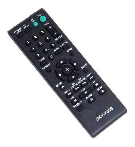 Controle Remoto Para Dvd Sony D187a Dvp-sr200p Dvp-sr320