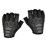 Guantes Medio Dedo Moto Tácticos Antideslizantes Ahy02