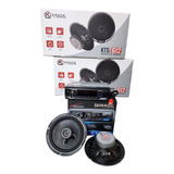 Estereo Un Din Audiobahn Aa850sl+4 Pz Bocinas Krack 6.5+ Usb