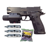 Pistola Co2 Premium Quality Balines Garrafas Laser 