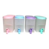 Dispenser De 3 Litros Con Canilla Y Tapa Jugo Agua Bazarshop