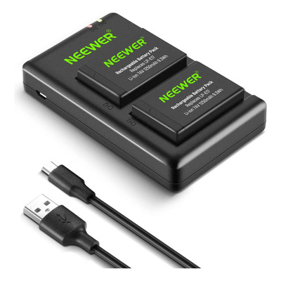 Neewer Lp-e17 2x Batería Y Cargador P\u002F Canon R100 Rp R50 T8i | Envío gratis