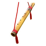 Flauta Feng Shui Decorativa Artesanal Elevação Chi 