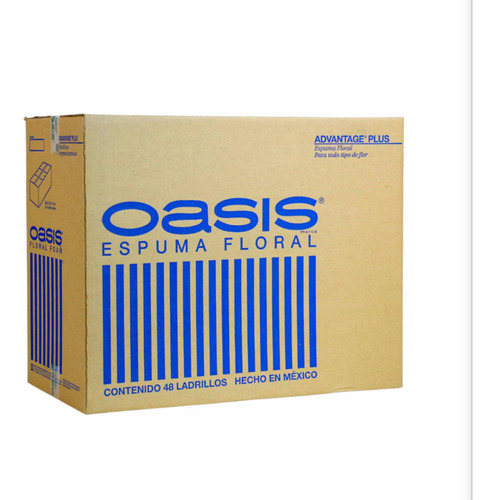 Oasis Espuma Floral Caja Con 24 Piezas Envío Gratis Mayoreo 