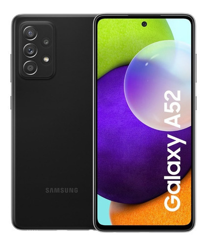 Samsung Galaxy A52 128 Gb Negro Sorprendente 4 Gb Ram
