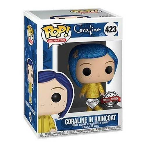 Funko Pop Coraline: Coraline In Raincoat Diamond Hot Topic