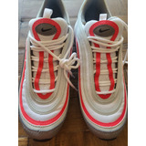 Nike Air Max 97 Unisex Blanco Con Rosa