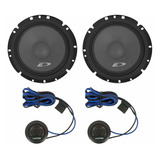 Set De Medios Alpine Sxe-1751s 6.5 D 280w Tweeters P Autos