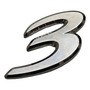 Emblema 3 Mazda3 Mazda 323