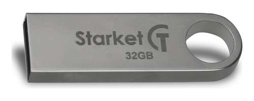 Memoria Usb Starket Sk-u3002 32gb 2.0 Plateado