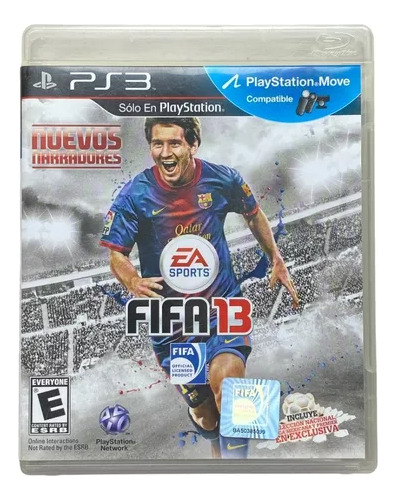 Fifa 13 Ps3 Compatible Con Playstation- Move 