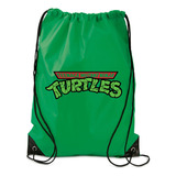 Tortugas Ninja Tula Sport, Deportiva, Mochila Gym Bolsa Color Verde Musgo