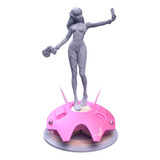 Overwatch D.va Selfie Archivo Stl Para Impresión 3d