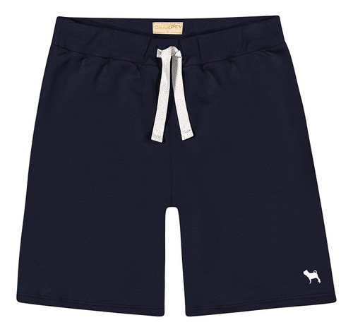 Roupa Infantil Bermuda Moletom Short Charpey Cordão Estilo