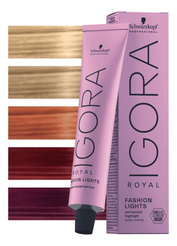 Coloração Igora Royal Fashion Lights Schwarzkopf 60g