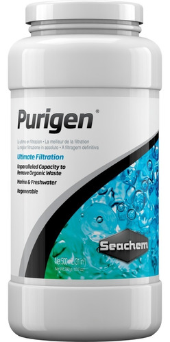 Seachem Purigen 500ml 300g Original Trata Até 2000 Litros