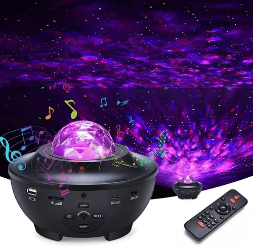 Proyector Galaxia Estrellas Universo Con Bluetooth Musica