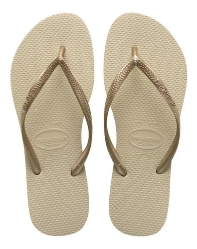 Ojotas Havaianas Slim Oro Dama Orig Made In Brasil Temp 2020