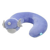 Almohada Peluche Pokemon Dragón Dratini Dormido Cojin 34cm