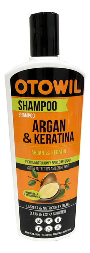 Shampoo Argan Y Keratina De Otowil X410ml