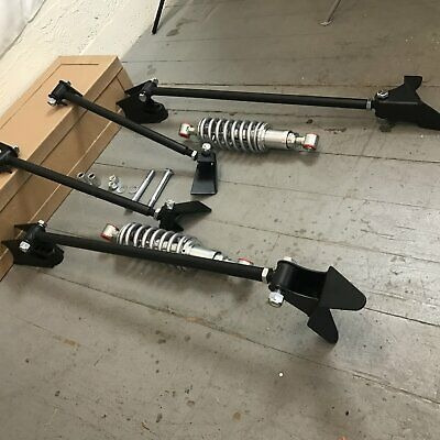 Triangulated Rear 4 Link & Coilovers 37 1937 Ford Pickup Tpd