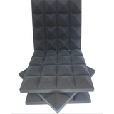 Panel Espuma Acústica Tipo Piramides(4 Unidades)gran Calidad