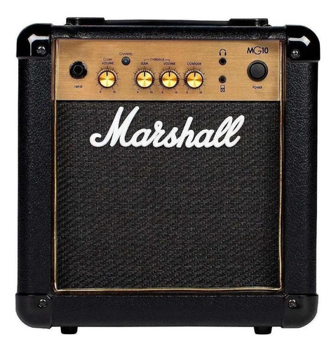 Amplificador Guitarra Elect Marshall Mg10cf 10w Musica Pilar