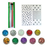 Party Box Bar Kit Glitter Gel Mini X10 Surtido
