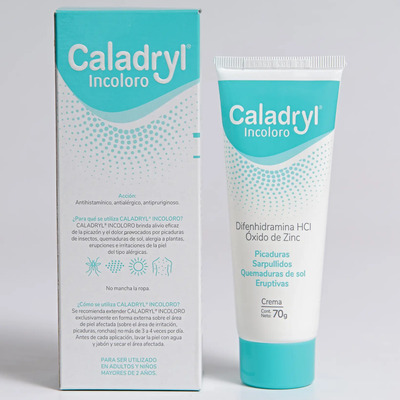 Caladryl 8,1 g\u002F1 g\u002F100 g crema, 1 pomo 70 g - Laboratorio elea phoenix s.a. | MercadoLibre