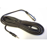 Venetian Cable Xlr Hembra A Mini Plug Microfono A Pc 3 Mts