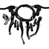 Kit D/freno V-brake D/aluminio Logan Jgo Completo-works!!