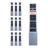 Kit 10 Controle Remoto Compatível Aoc Smart Tv 4k Led