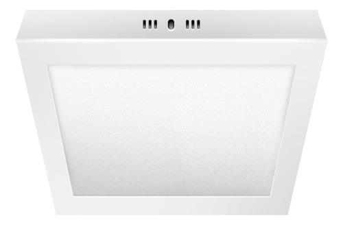 Panel Plafon 12w Led Cuadrado Blanco Frio 6000k Macroled