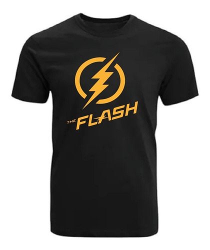 Polera Estampada The Flash, Dc, Héroes, Romanosmodas