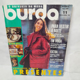 Revista Burda - 11 Novembro  1992 - C/moldes Em Espanhol  P1