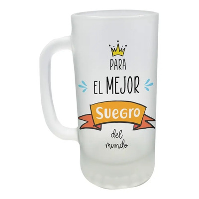Tarro Cervecero Vidrio Chill Shop 600ml Día del Padre Cerveza Gris | MercadoLibre