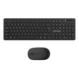 Kit Teclado Y Mouse Inalámbrico Clic Silencioso Elegate St08